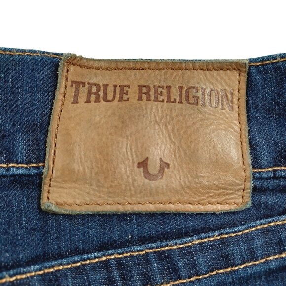True Religion Geno Relaxed Slim Men's Stretch Denim Jeans Size 42x28 - Picture 14 of 15